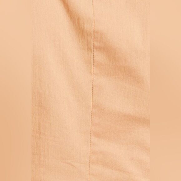 Cinq a Sept Vada Puff Sleeve Poplin Crop Top in Sahara Size L NWT $ 295.00 - Picture 8 of 8